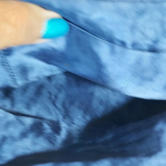 Vintage Jacobson's Navy Blue Macrame Bag Chain Shoulder Bag Kiss Lock Closure - Picture 10 of 13